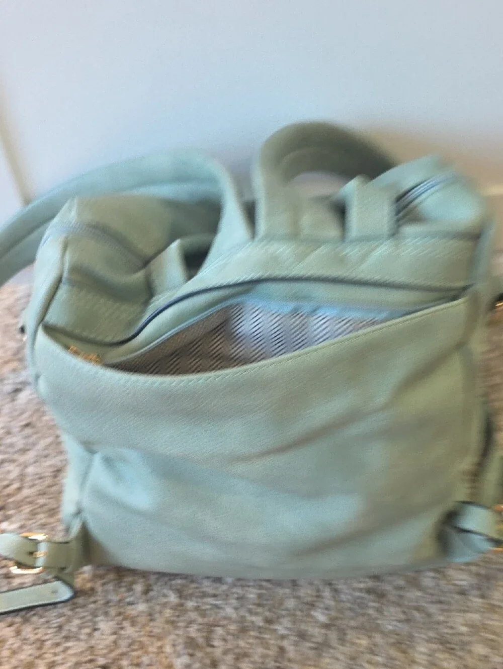 Jen & Co Sage Green Amelia Backpack